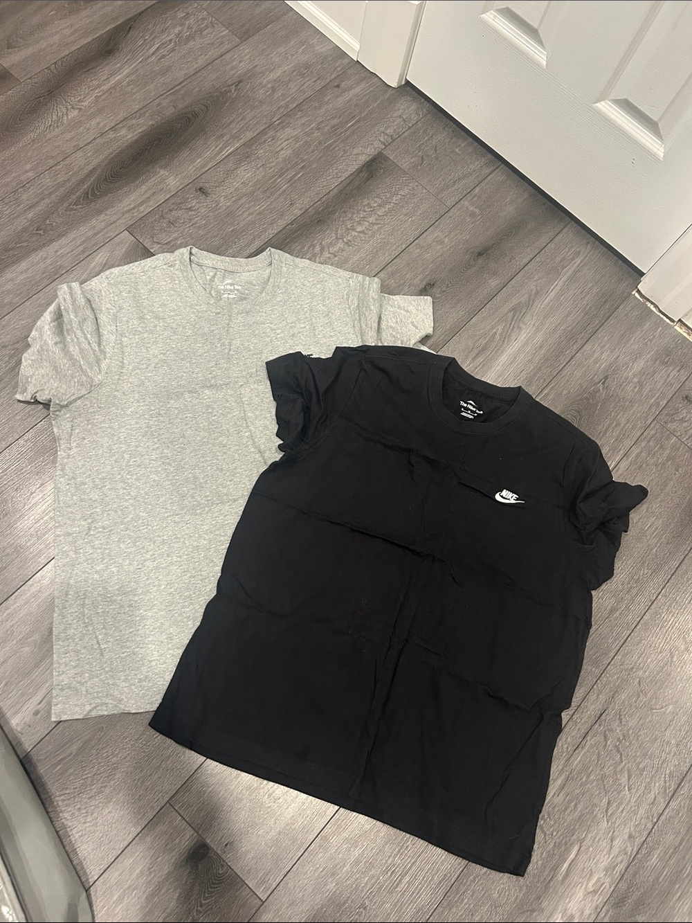 Nike Short Sleeve Tee Set - Black & Gray